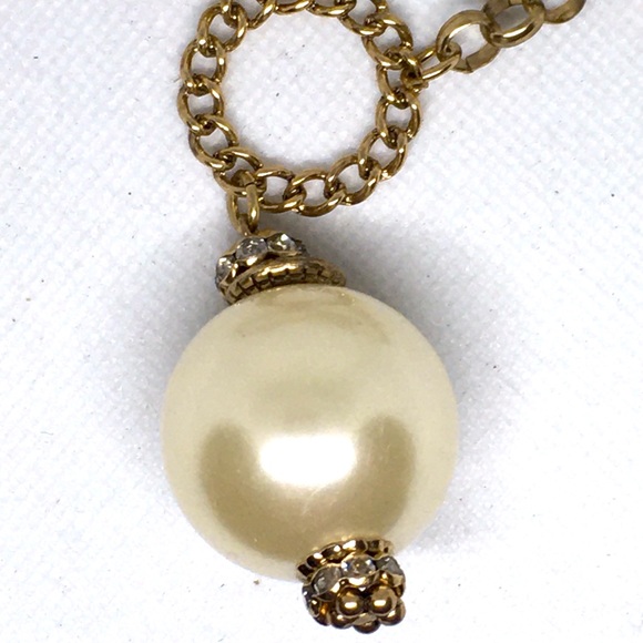 Chico's Jewelry - Vintage Chico’s Giant Faux Pearl Long Necklace